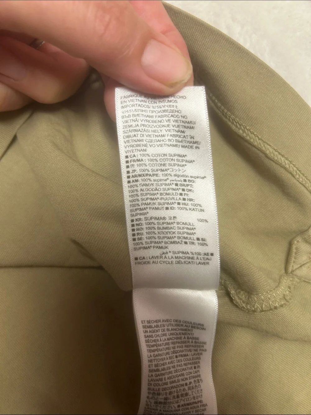 Banana Republic Men’s Polo Short Sleeve With Pocket Olive Green Size Medium